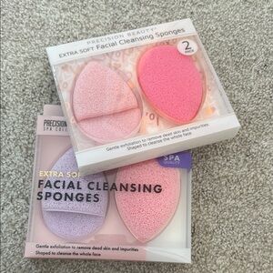 NWT Facial Cleansing Sponges - bundle of 4
